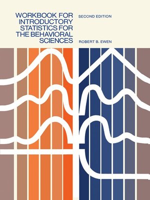 cover image of Workbook for Introductory Statistics for the Behavioral Sciences